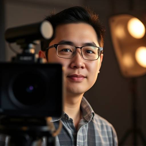 Headshot of Ethan Lee, an event videographer at Captivating Visions Studio.